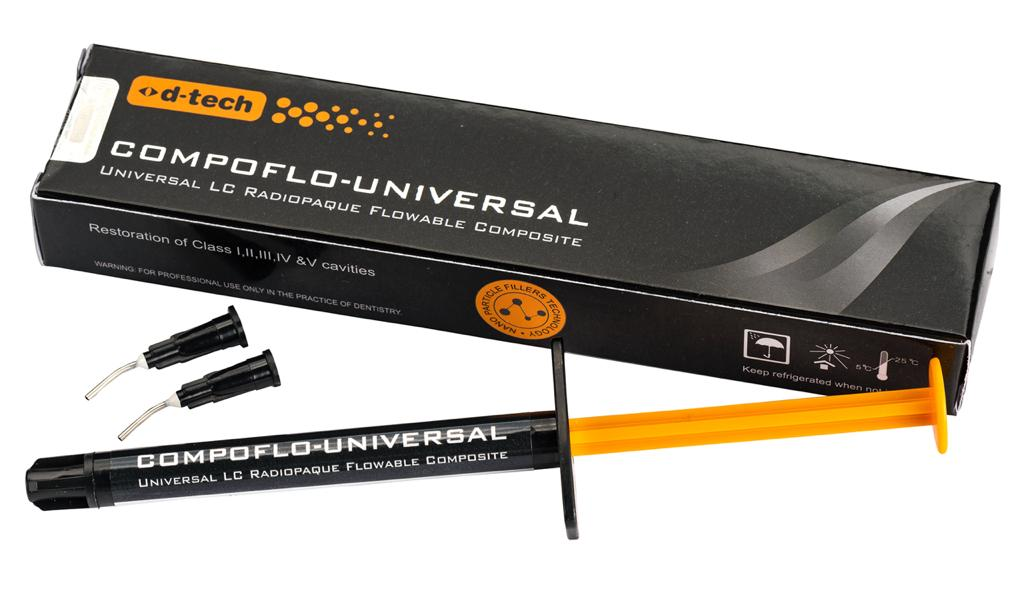Compoflo Universal كمبوزيت نانوي هجين انسيابي معالج ضوئيًا